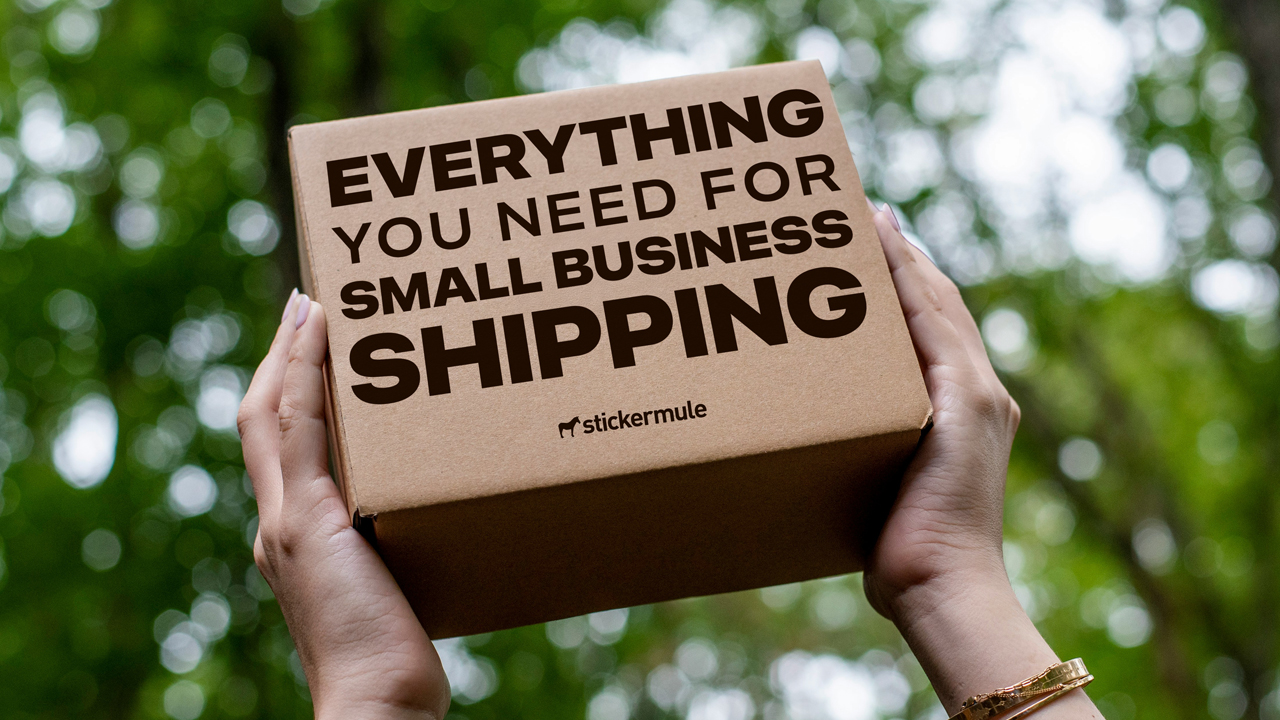 Shipping scale, label printer, and packaging recommendations