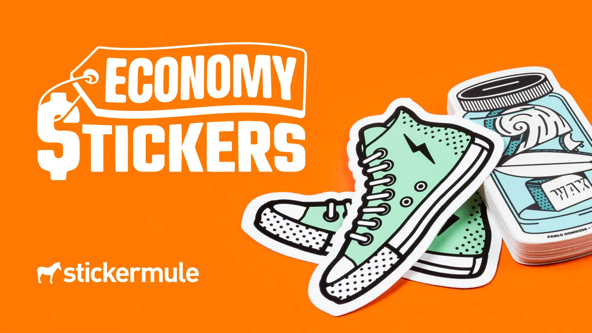 Introducing Economy Stickers - Our lowest priced stickers ever