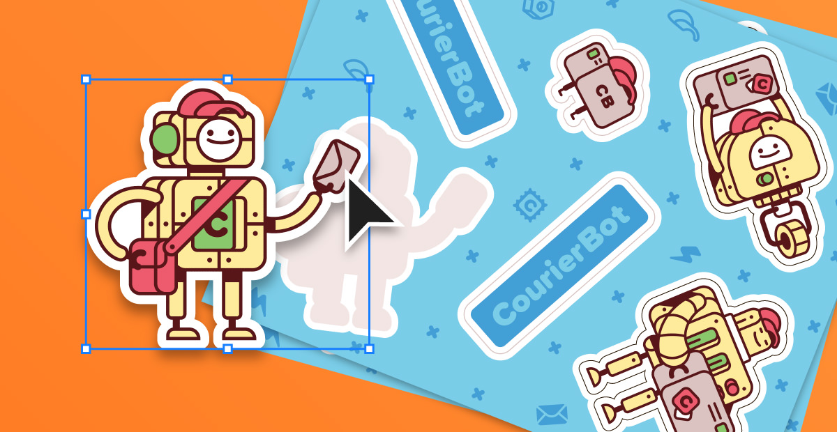 Comment concevoir une planche de stickers sur Adobe Illustrator ?