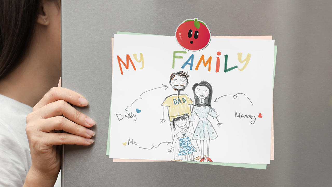 flexible magnet strength - paper on a refrigerator