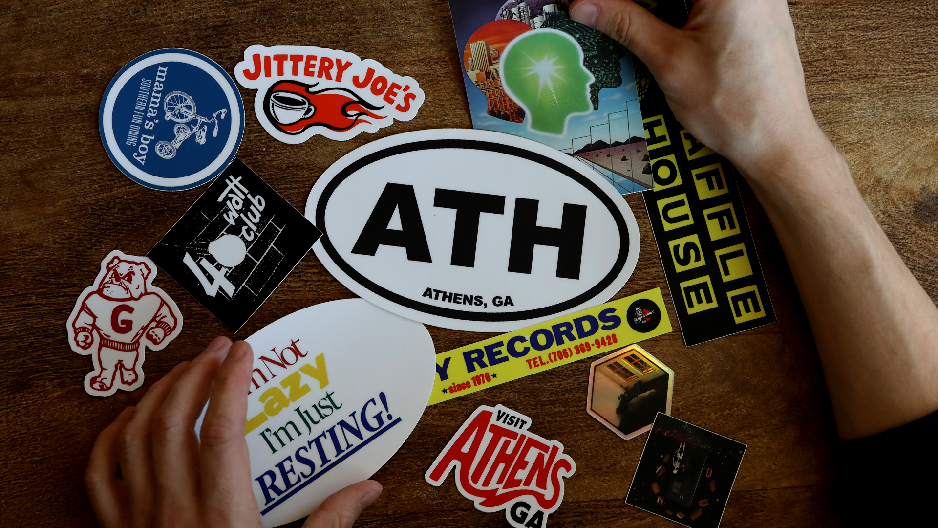 Montage toller Laptop Sticker