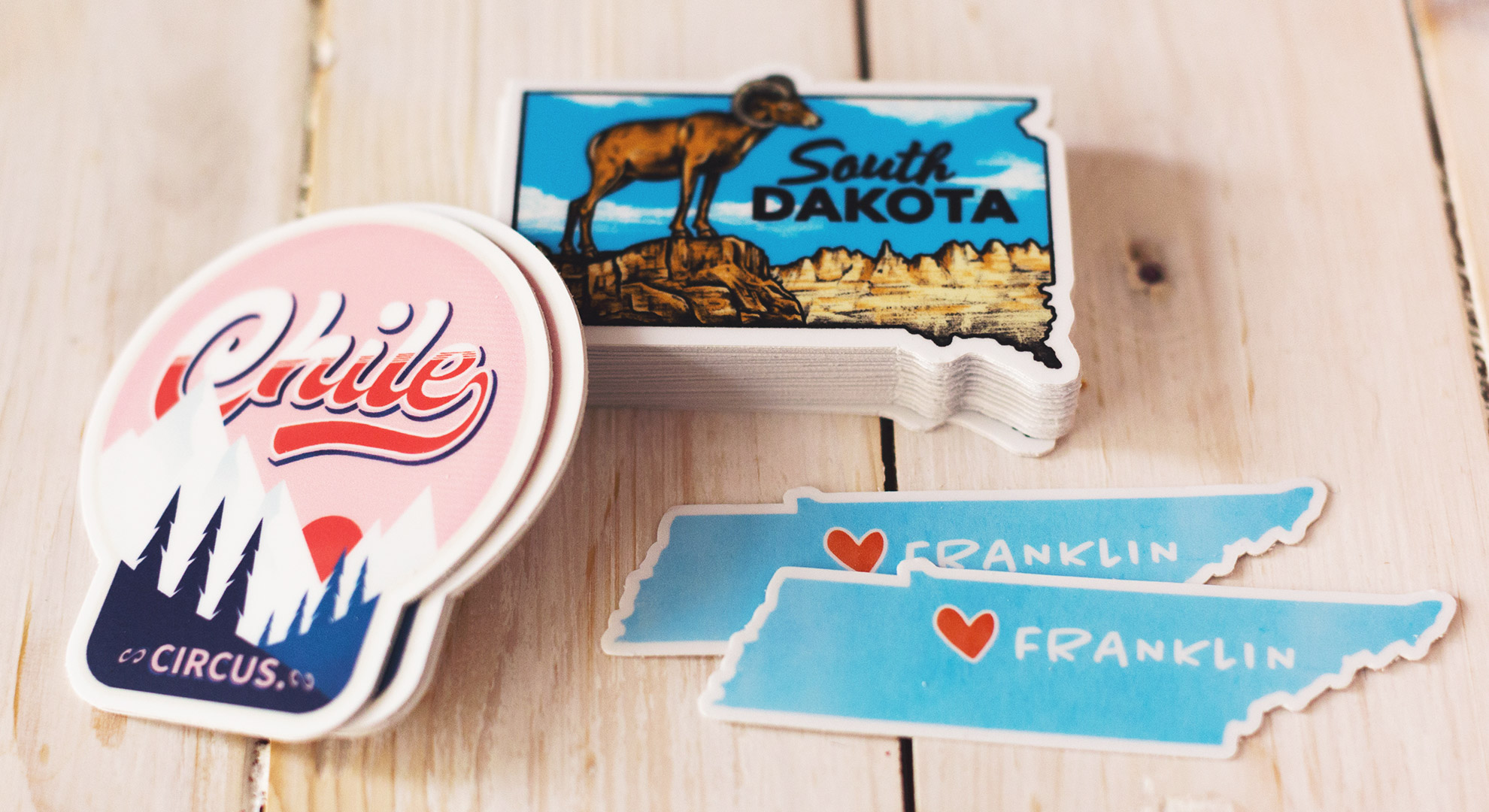 stickers personalizados de viajes