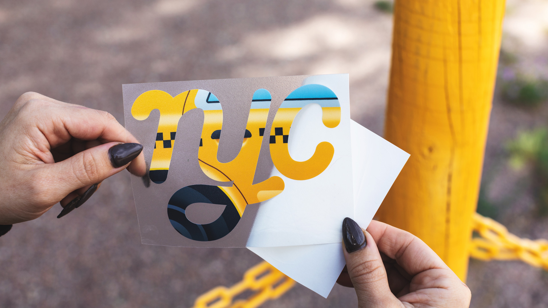 full color transfer sticker