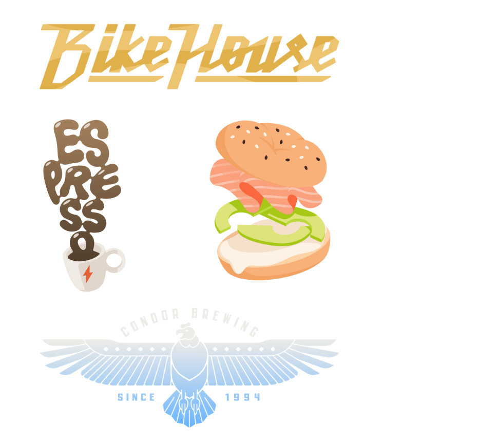 Beispiele für farbige Transfer Sticker