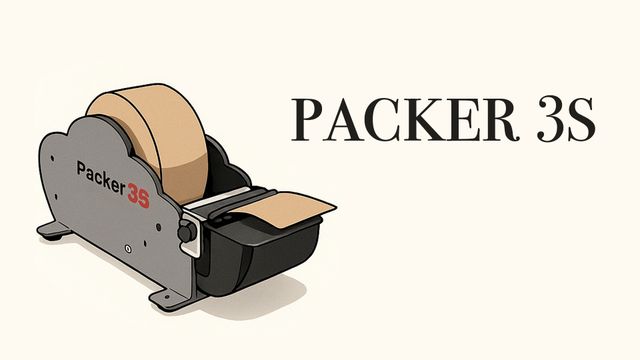 packer 3s tape dispenser