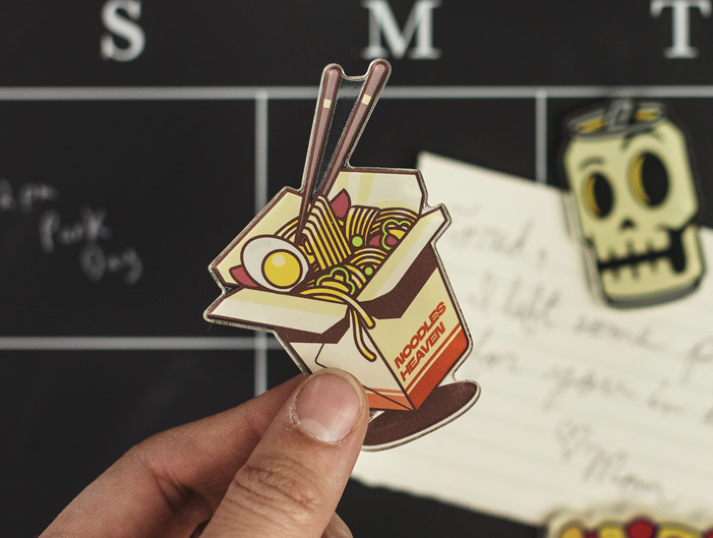 arte personalizada num íman acrílico