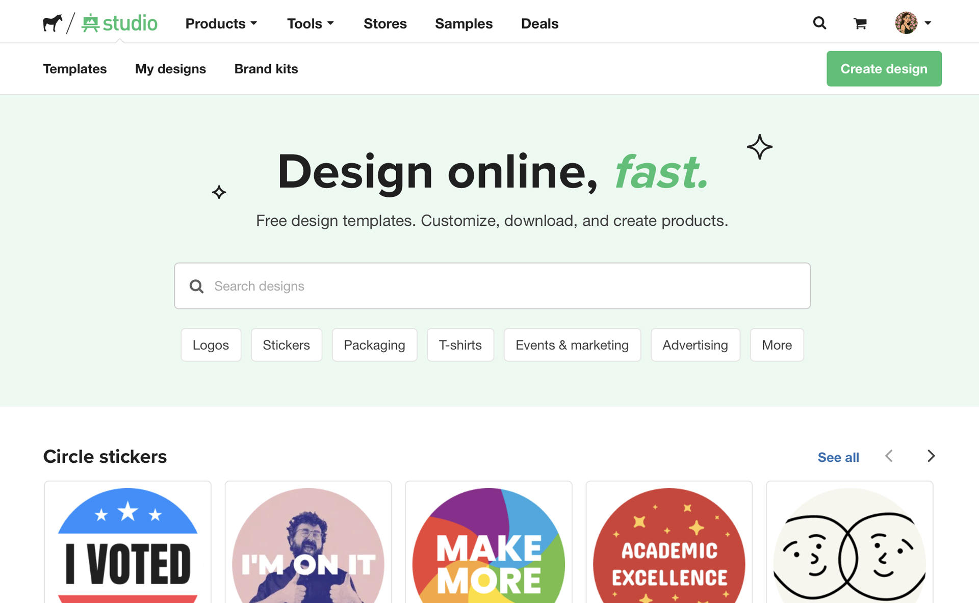 how to get started with Sticker Mule Studio