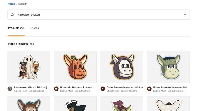 adesivos de halloween