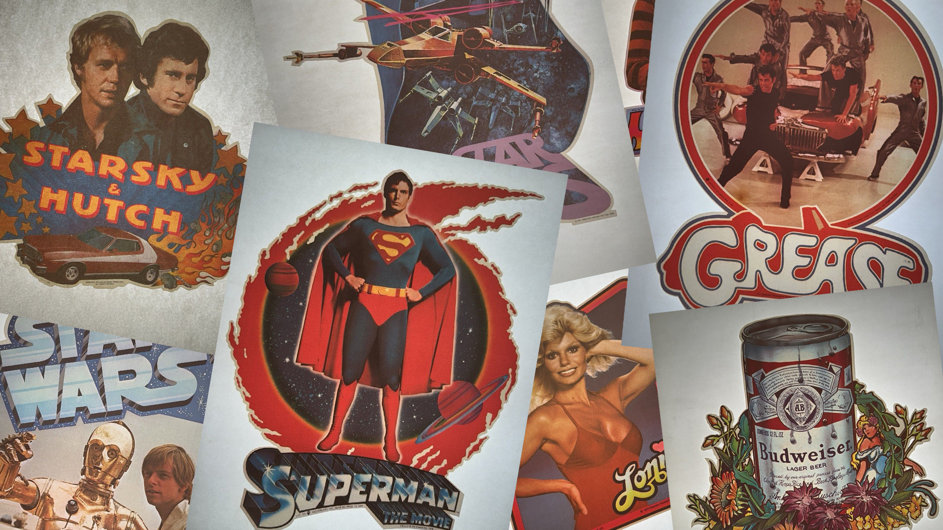 transfers para colocar com o ferro da década de 1970