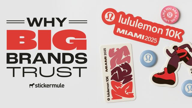 Por que grandes marcas confiam na Sticker Mule