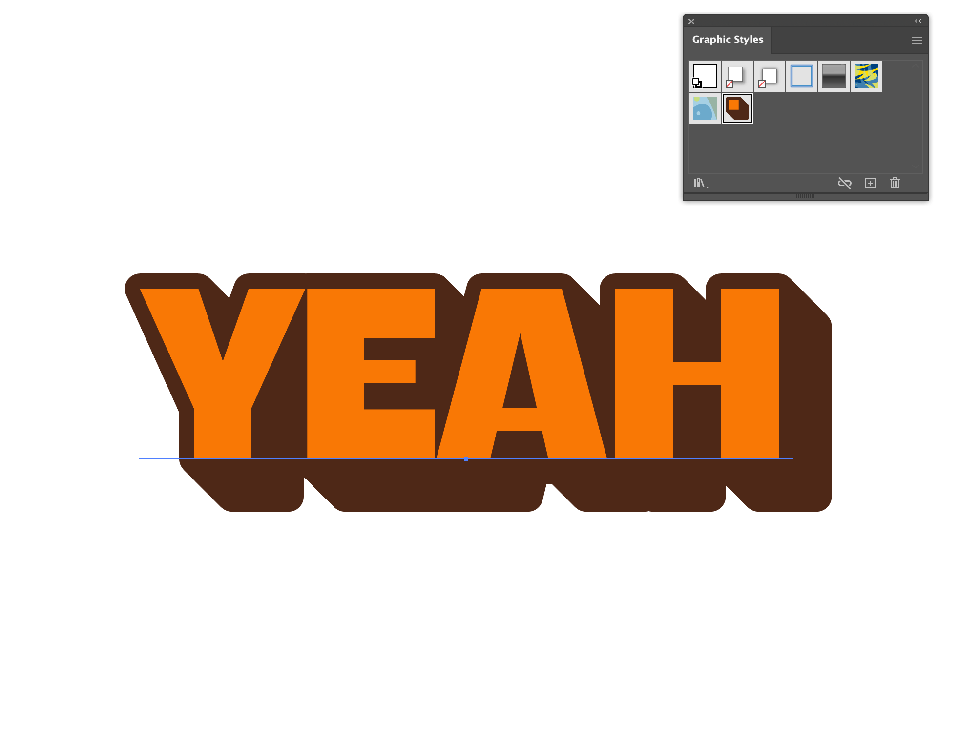 Guarda como un estilo gráfico