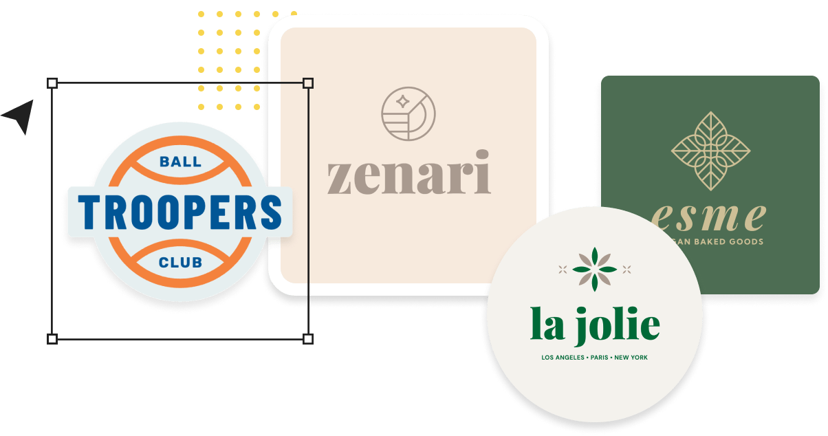 Design logo stickers online with Studio Create and design logo stickers online with a tool called Studio