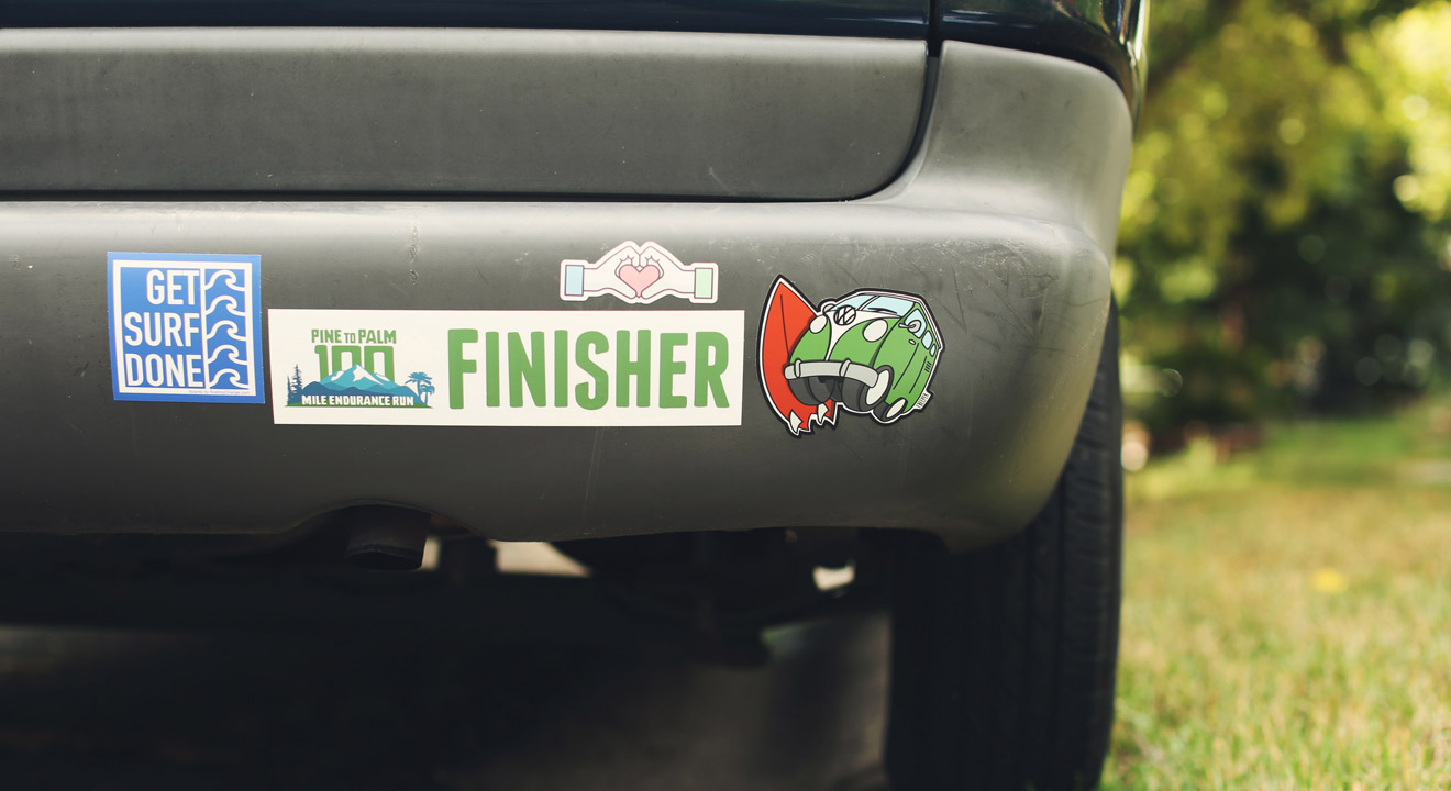 Adesivos para parachoque