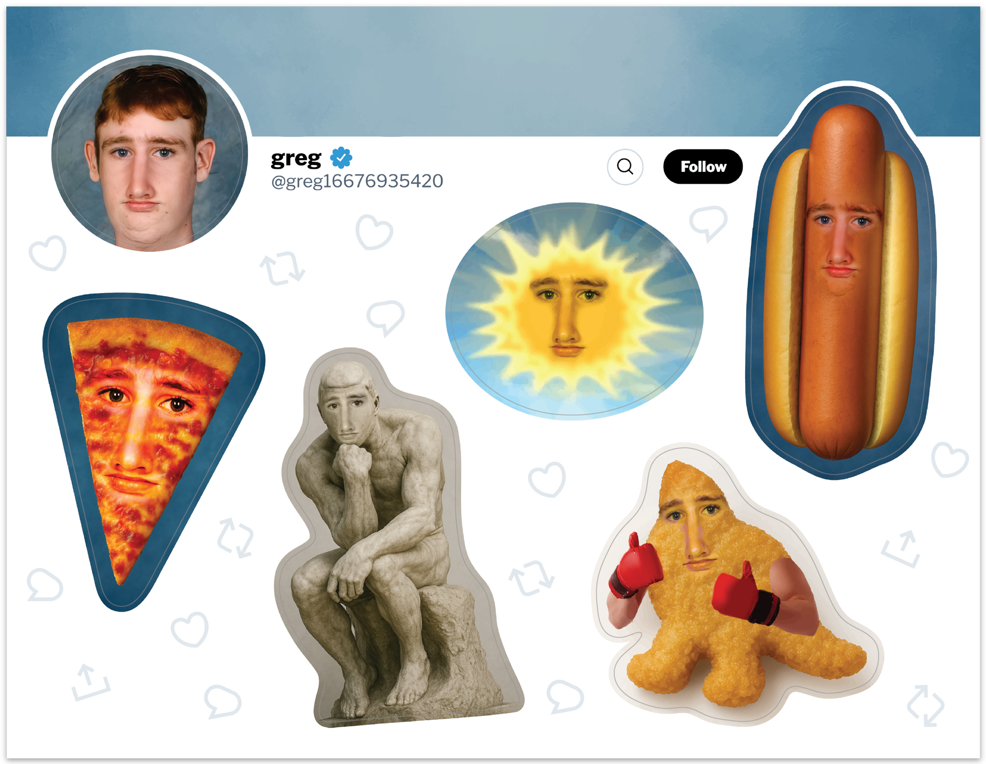 Free greg stickers | Sticker Mule