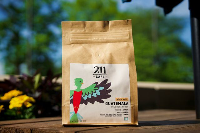 busta di caffè con filtro ermetico