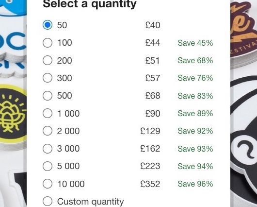how to order a custom size