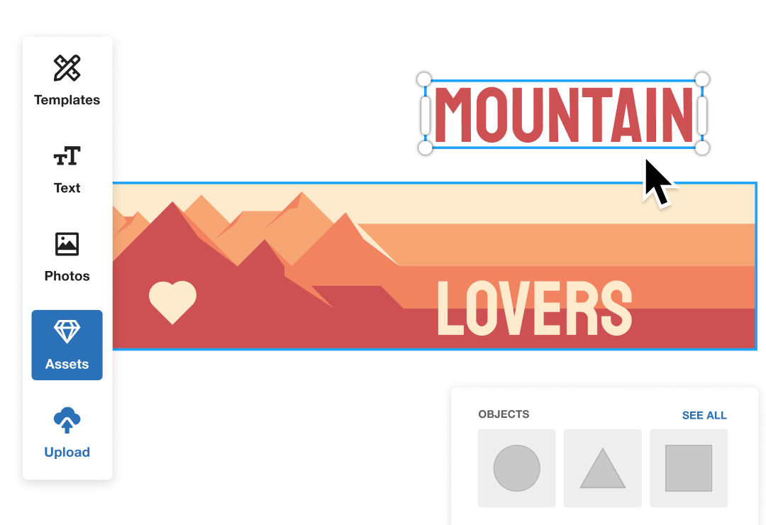 Bumper sticker templates