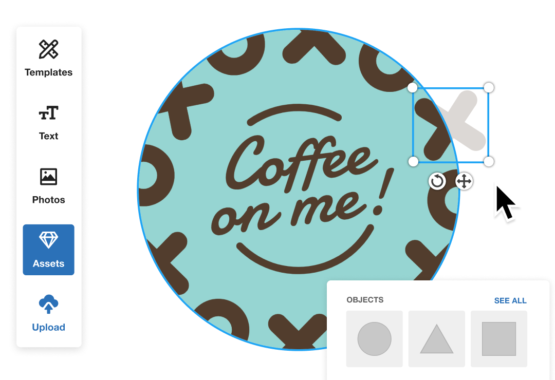 Custom coaster templates